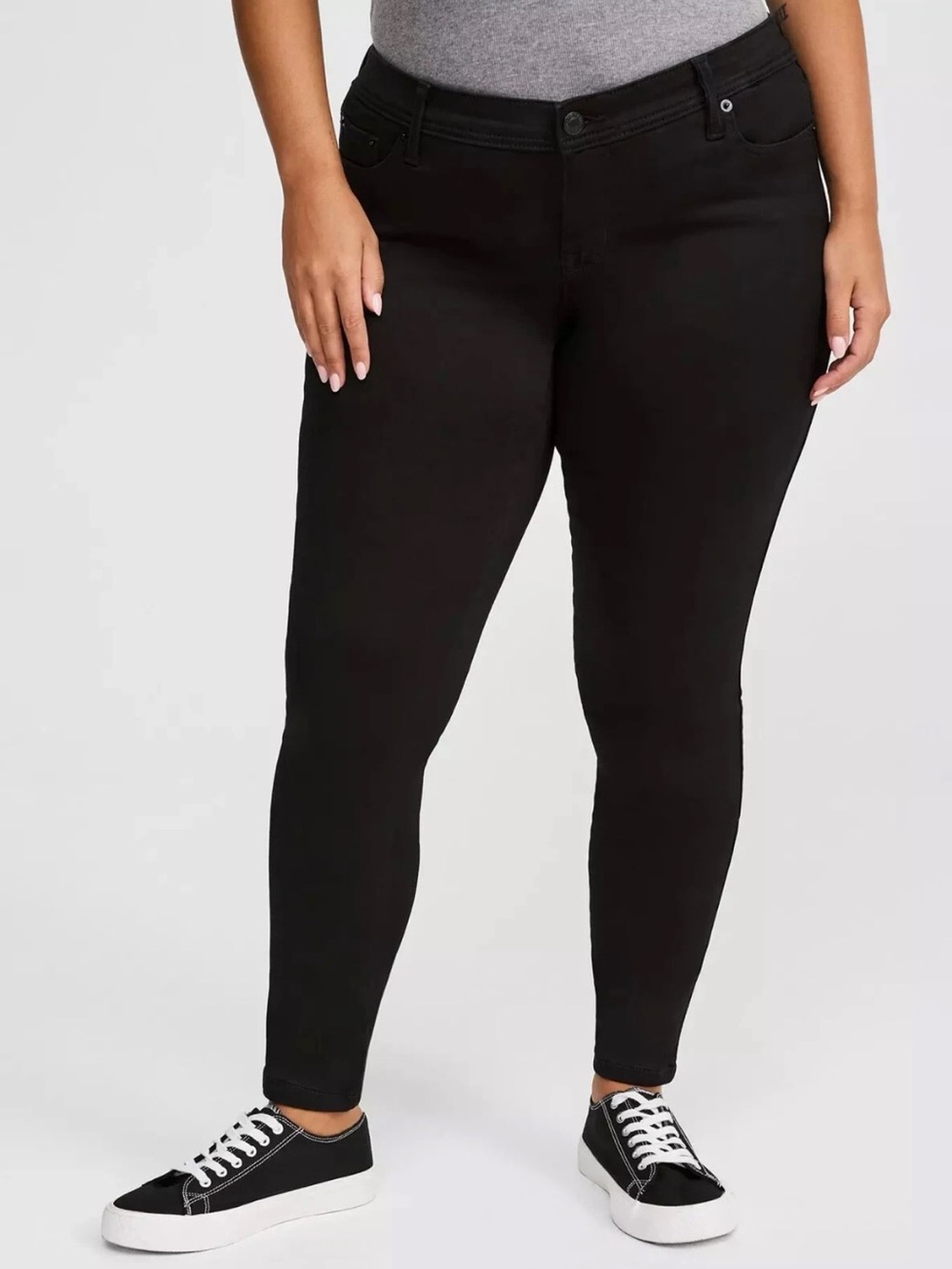 Torrid Luxe skinny jeans black